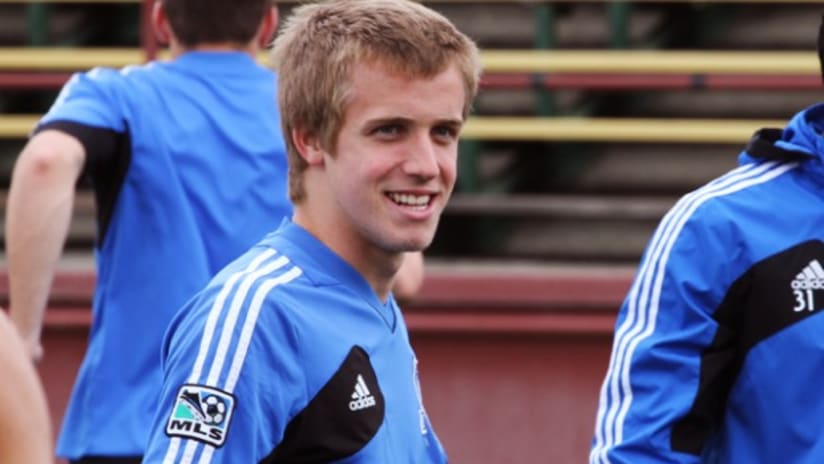 San Jose Earthquakes' first Homegrown player Tommy Thompson