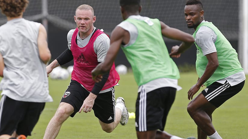 Wayne Rooney - DC United - training