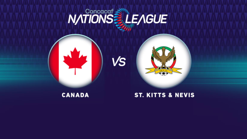 Nations League - Canada v St Kitts - Primary Image