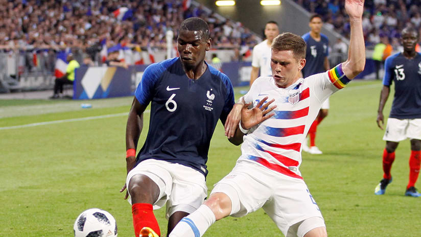 Paul Pogba - Wil Trapp - France vs USA