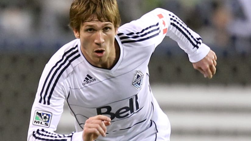 Whitecaps will look for offense from fullbacks, including Jonathan Leathers.