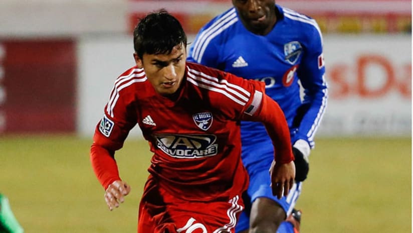 FC Dallas' Mauro Diaz during a win over Montreal