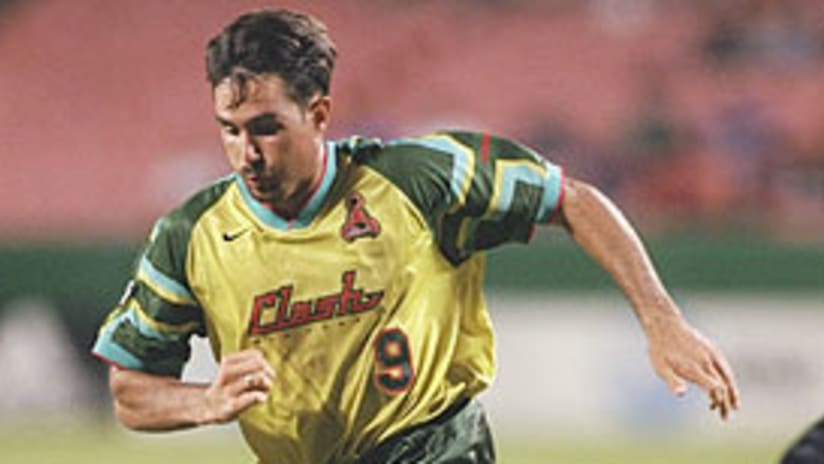 Paul Bravo's goal against L.A. on May 12, 1996 fired up the Spartan Stadium crowd.