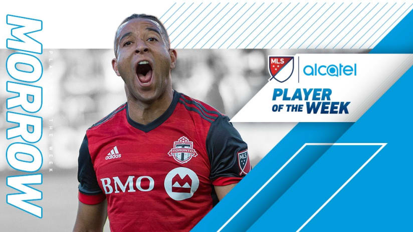 Justin Morrow - Toronto FC - Alcatel Player of the Week - Week 23