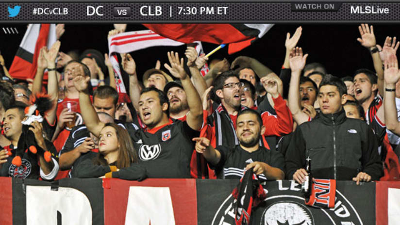 DC United fans could be celebrating a playoff berth this weekend