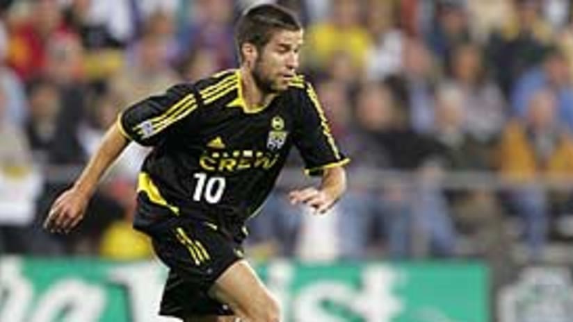 Kyle Martino and the Crew face a tough test on Wednesday in FC Dallas.
