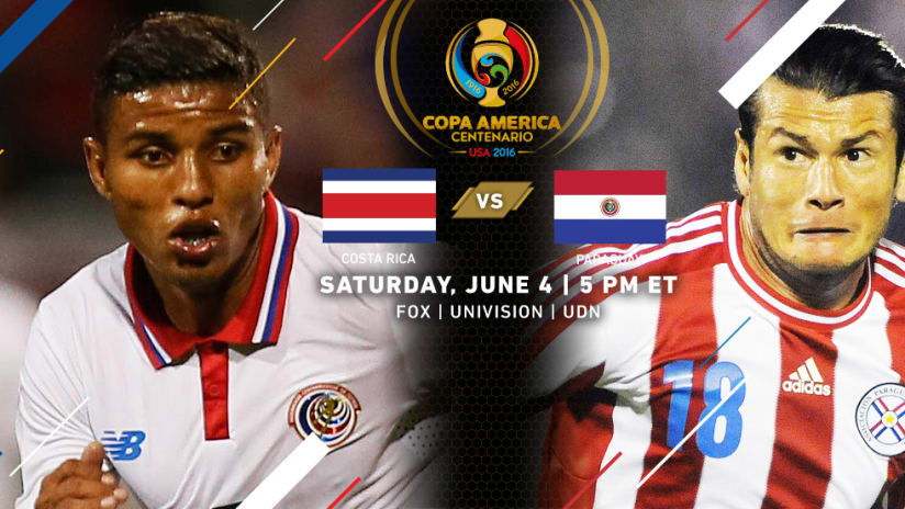 Costa Rica vs. Paraguay - June 4, 2016 - ExLink Image