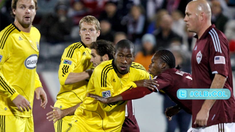Columbus dominated the last half-hour, but couldn't find the equalizer and lost 1-0 to Colorado.