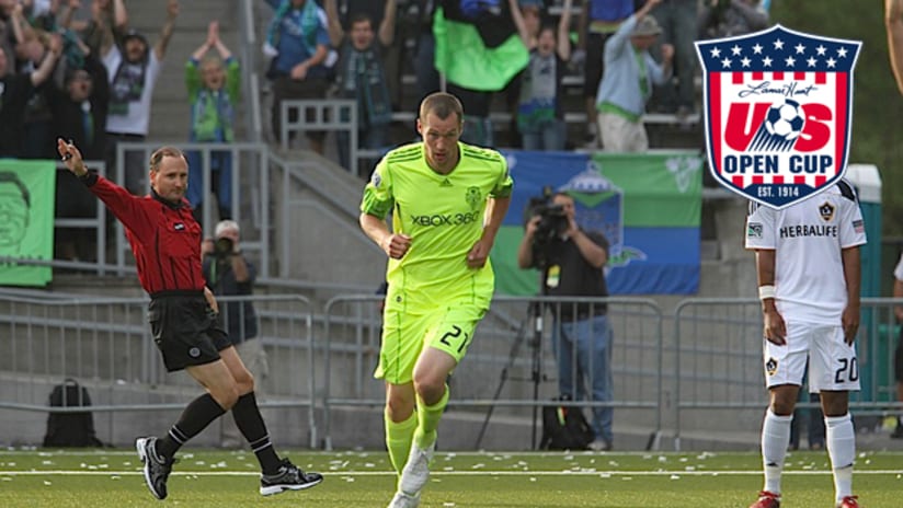 Nate Jaqua has become "Mr. US Open Cup" for Seattle