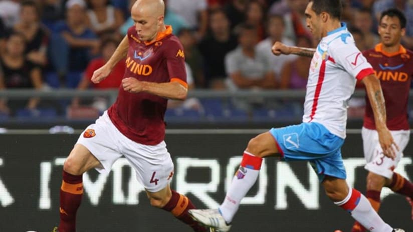 Michael Bradley debuts for Roma vs. Catania