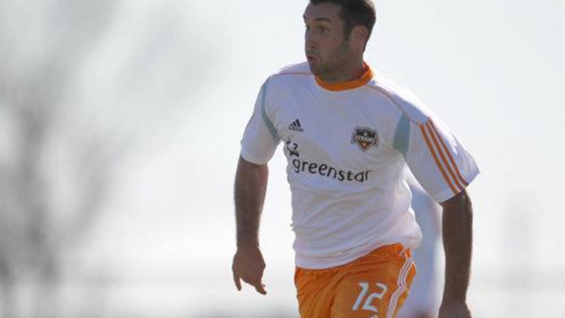 Will Bruin scored a goal as Houston Dynamo beat San Jacinto College in a scrimmage match.