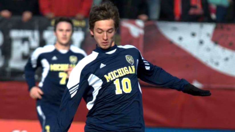 Michigan take on Akron in the College Cup this weekend.