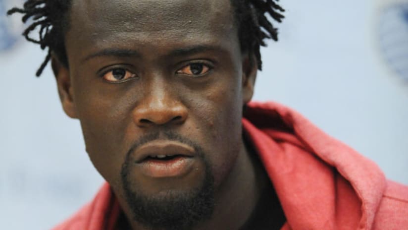 Want some free Chipotle? Sporting KC's Kei Kamara is back from Norwich and he's footing the burrito bill -