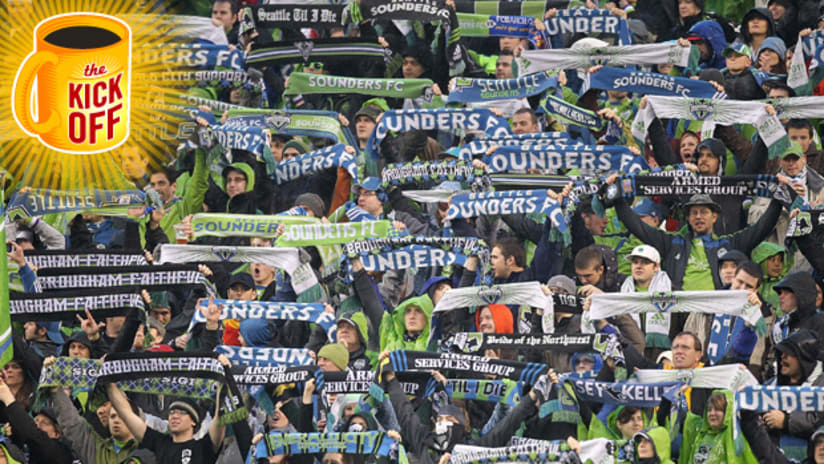 Kick Off - Seattle Sounders fans