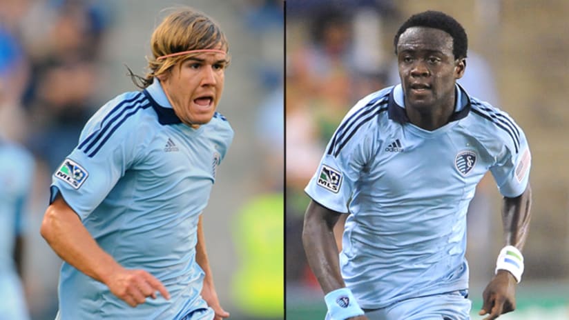 Chance Myers and Kei Kamara are valuable assets on the right side for Sporting KC