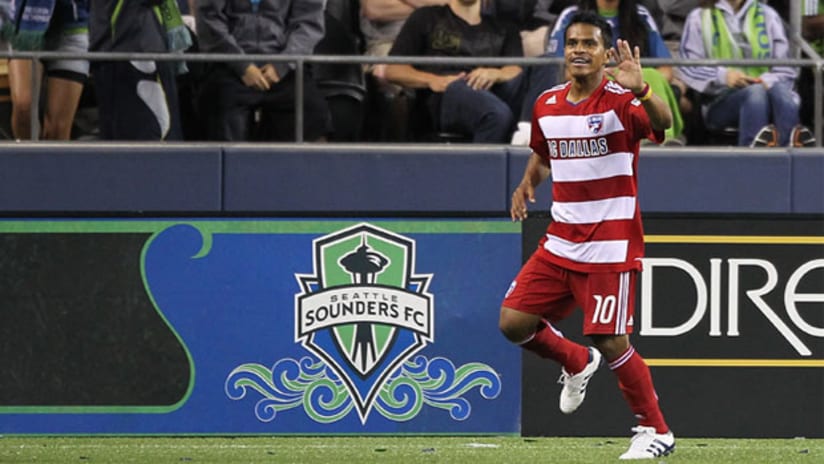 David Ferreira has four goals and four assists this season for FC Dallas, but was left off the MLS All-Star First XI.