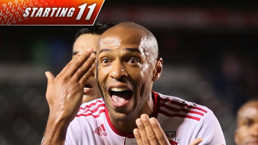 Thierry Henry - Starting XI