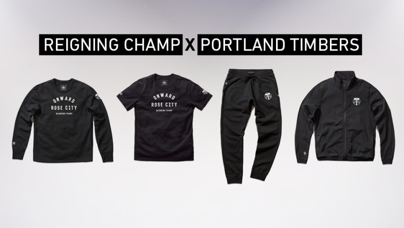 Reigning Champ Portland Timbers collection