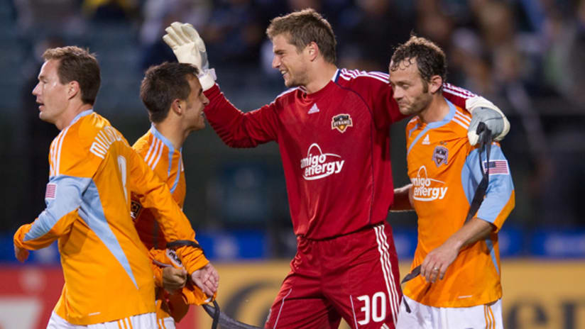 Dynamo academy product Tyler Deric made a dream MLS debut with a shutout against playoff-bound San Jose