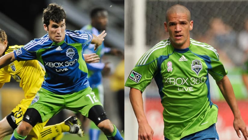 Nathan Sturgis and Osvaldo Alonso have solidified Seattle's central midfield.
