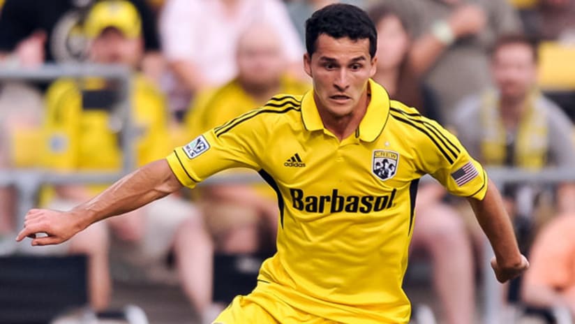 Dilly Duka of the Columbus Crew