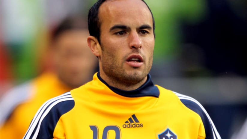 Landon Donovan is back with the Galaxy.