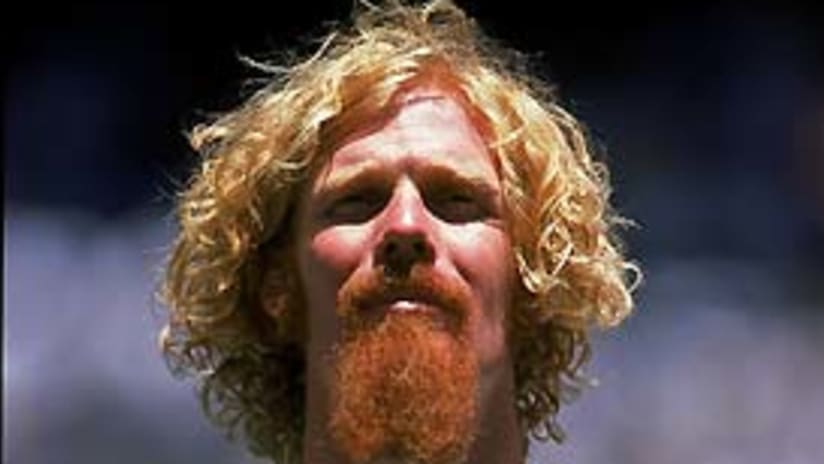 Defender Alexi Lalas played seven seasons in MLS for four different teams.