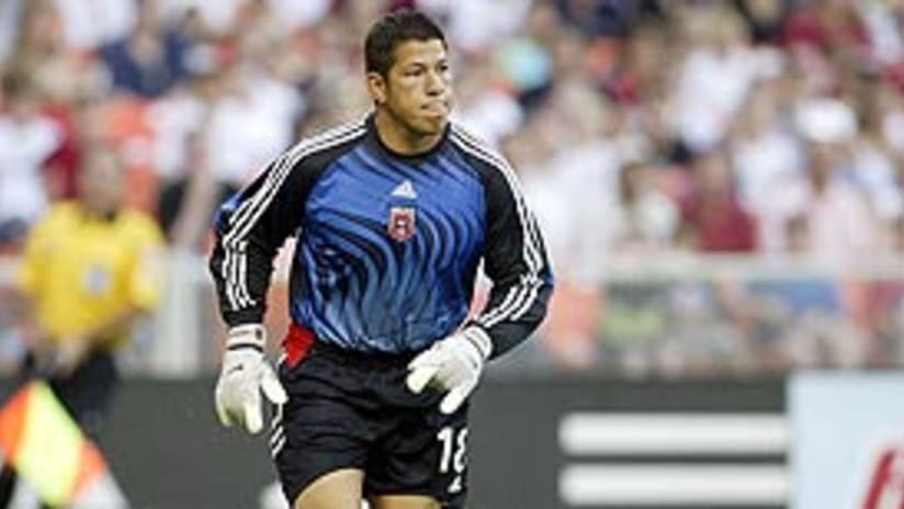 Nick Rimando will be out of action for two-to-three weeks.