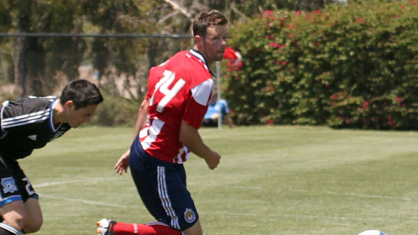 Bobby Burling is trialing with Chivas USA