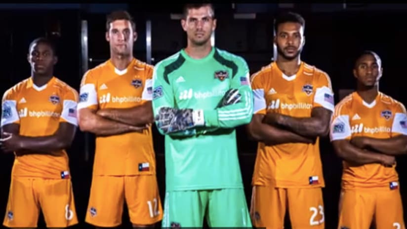 Houston Dynamo unveil new jersey sponsor