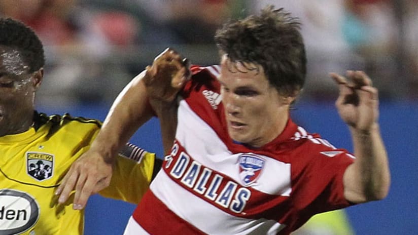 Rookie defender Zach Loyd saw his first action -- and start -- for FC Dallas.