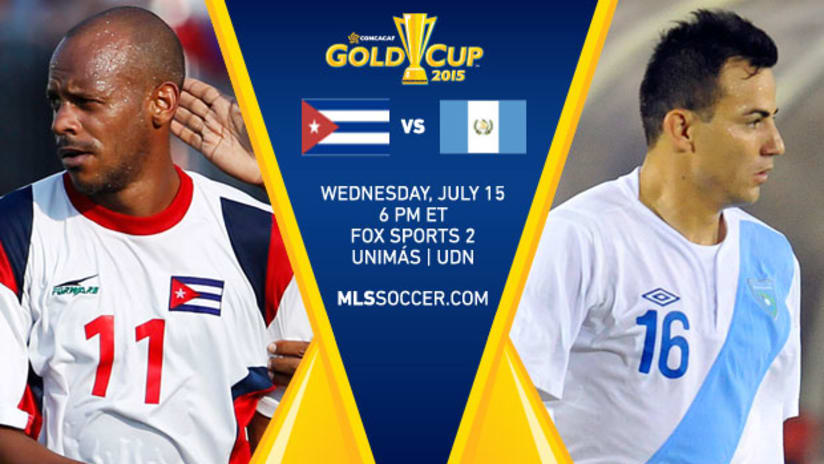 Cuba vs. Guatemala, July 15, 2015 | Gold Cup