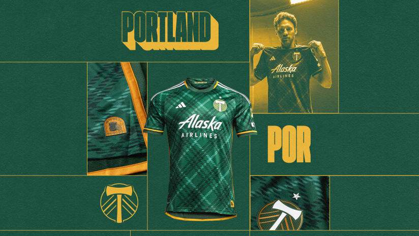 Portland Timbers: 2023 Portland Plaid Kit