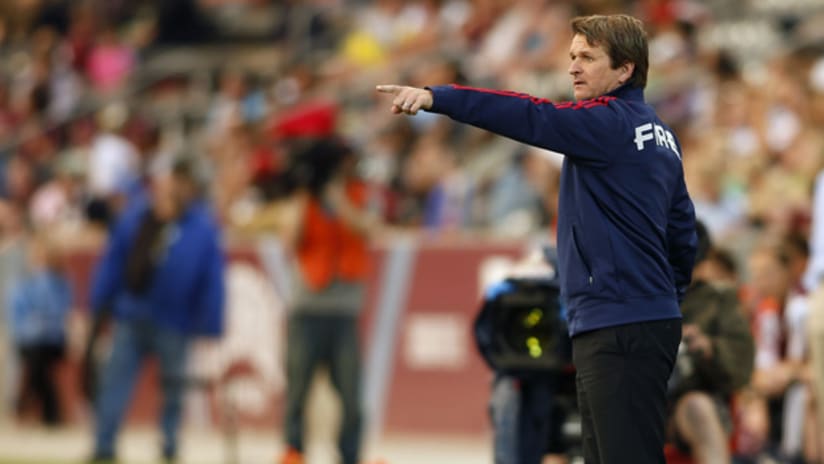 Frank Yallop with the Chicago Fire