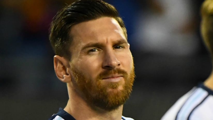 Lionel Messi - close-up