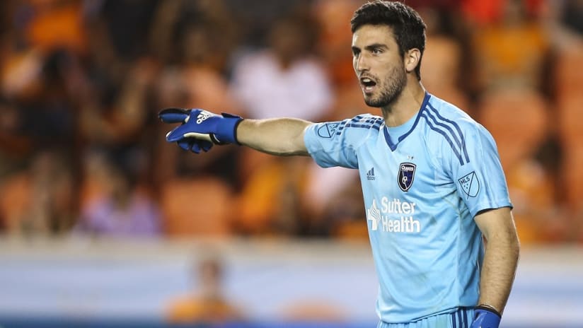 Andrew Tarbell - Pointing - San Jose Earthquakes