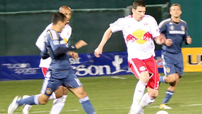 Kenny Cooper taking on the LA Galaxy in Tucson