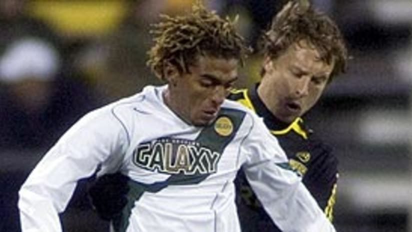 Mark Schulte helped keep Guillermo Ramirez in check in both players' MLS debut.