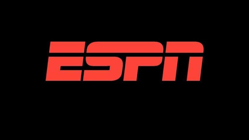 ESPN logo on black