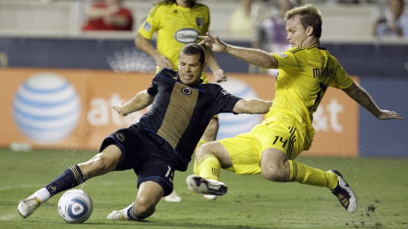 Peter Nowak wants to see Alejandro Moreno (above) and his Union finish more of their chances.