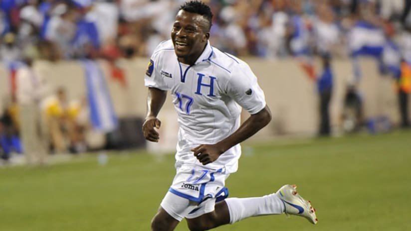Marvin Chavez with the Honduras national team