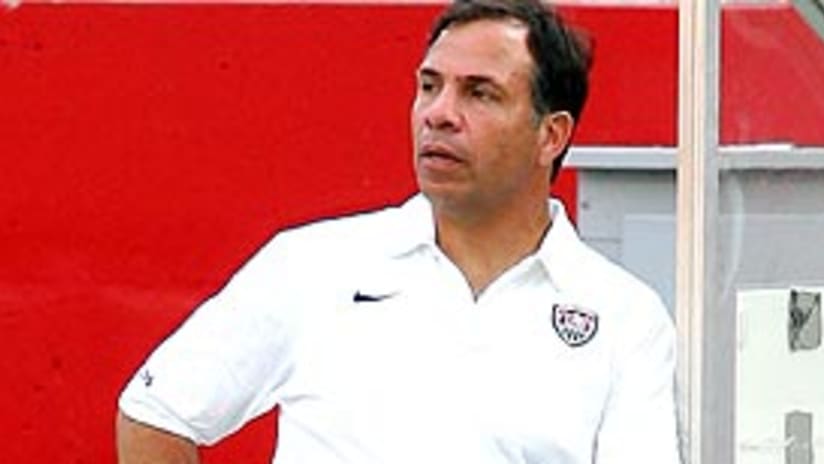 U.S. national team manager Bruce Arena keeps a constant watch on MLS talent.