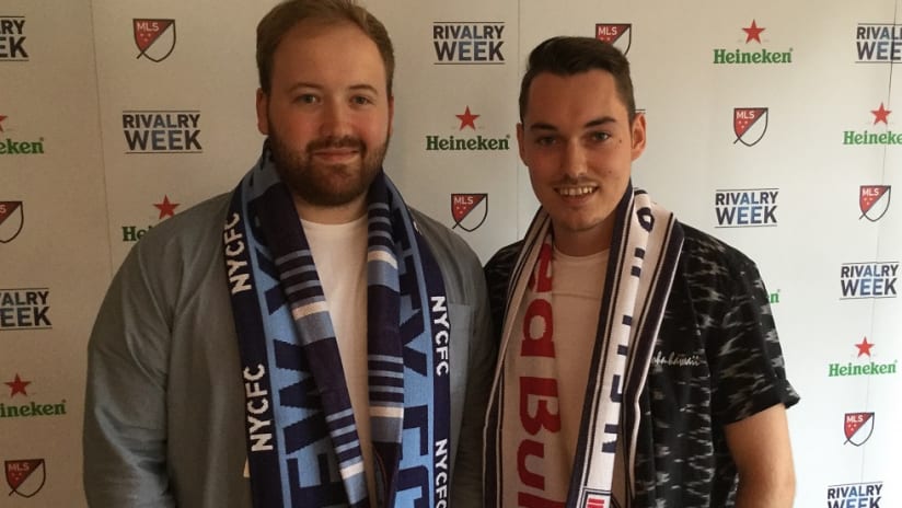 MLS GB's Jamie Ives and Louis East - London watch party for NY Derby