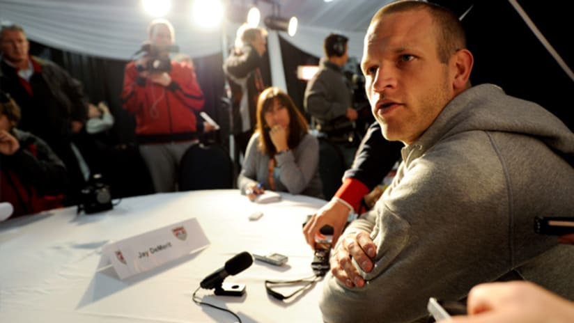 Jay DeMerit is the star in a documentary about his journey in soccer.
