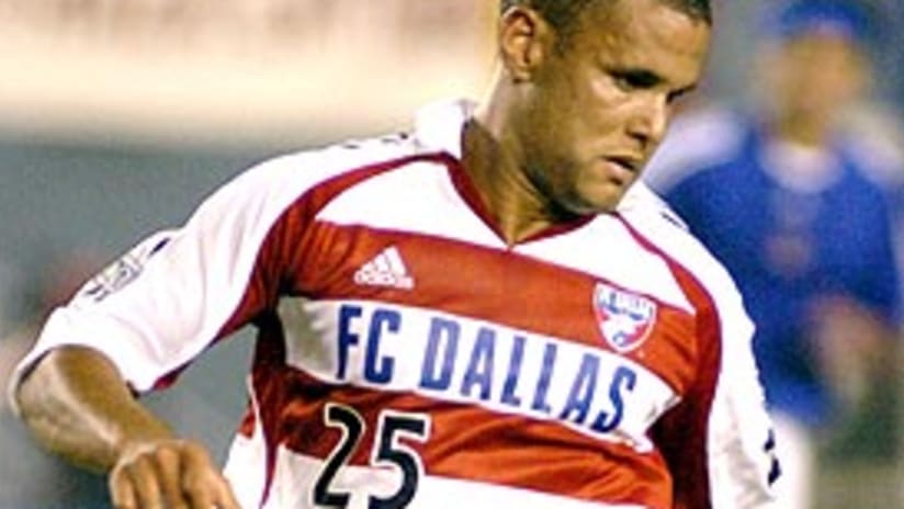 Abe Thompson converted the game-clinching penalty kick for FC Dallas.