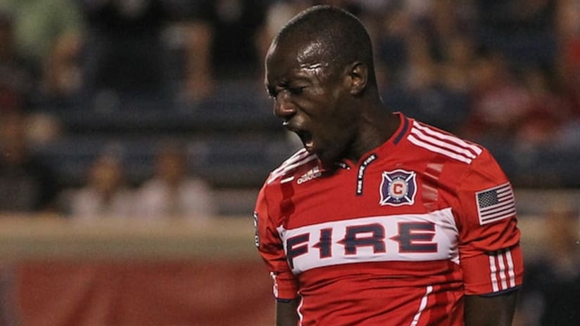 Dominic Oduro has scored five goals in his last six matches in all competitions for the Chicago Fire.