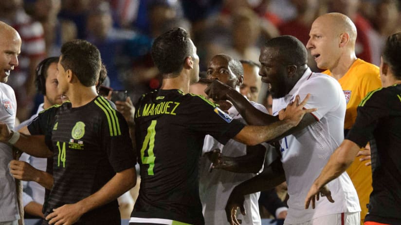 United States national team - CONCACAF Cup brawl