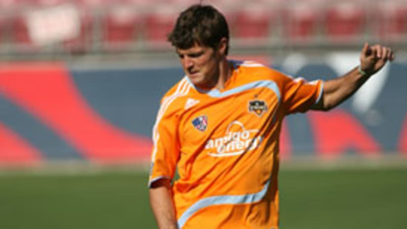 Kyle Brown scored a goal in the Dynamo Reserves' loss at the hands of Real Salt Lake.