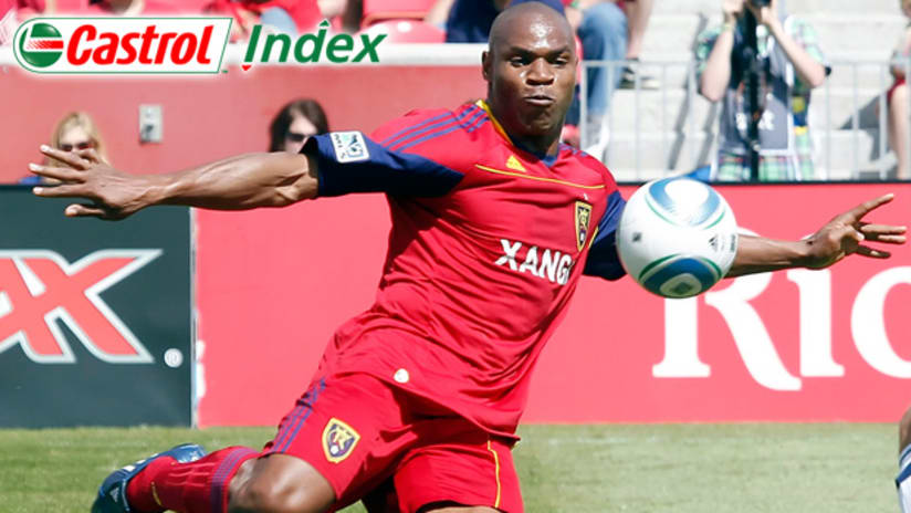 Real Salt Lake's Jamison Olave ranked as the top MLS player in August's Castrol Index.