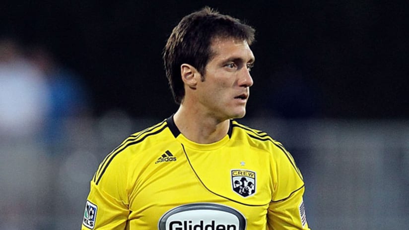 Guillermo Barros Schelotto is the Crew's leading scorer, with three goals in three games.